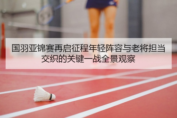 国羽亚锦赛再启征程年轻阵容与老将担当交织的关键一战全景观察